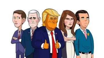 Backdrop for the TV series "Our Cartoon President" #1747290