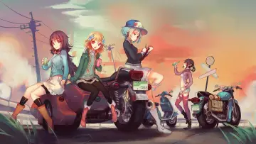 Backdrop for the TV series "The Rolling Girls" #1684854