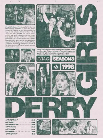 Poster к сериалу "Derry Girls" #1428093