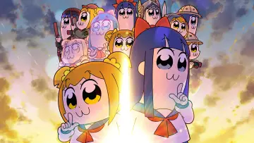 Backdrop for the TV series "Pop Team Epic" #1597851