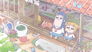 Backdrop for the TV series "Pop Team Epic" #1597852