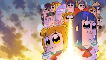 Backdrop for the TV series "Pop Team Epic" #1597857