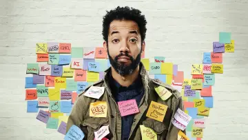 Backdrop for the TV series "Wyatt Cenac