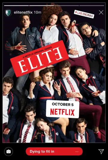 Poster к сериалу "Elite" #1278532