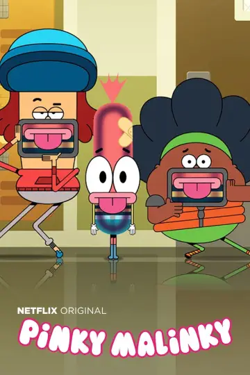 Poster for the TV series "Pinky Malinky" #1821121