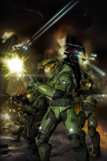 Poster for the TV series "Halo: The Fall of Reach" #1468235