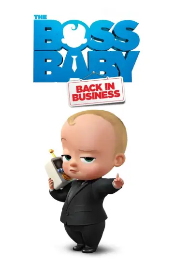 Poster for the TV series "The Boss Baby: Back in Business" #1401713