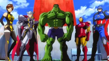 Marvel Disk Wars: The Avengers Poster