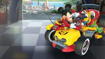 Backdrop for the TV series "Mickey and the Roadster Racers" #1346612