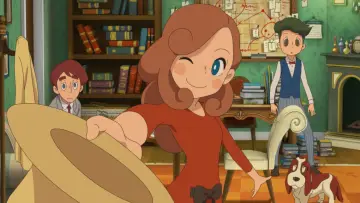 Backdrop for the TV series "Layton Mystery Detective Agency: Kat