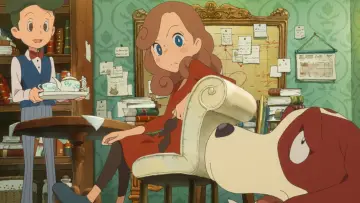 Backdrop for the TV series "Layton Mystery Detective Agency: Kat