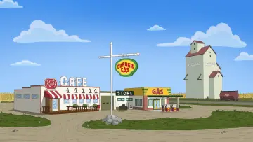 Backdrop for the TV series "Corner Gas Animated" #1812811