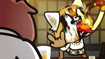 Backdrop for the TV series "Aggretsuko" #1600110