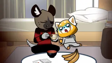 Backdrop for the TV series "Aggretsuko" #1600113
