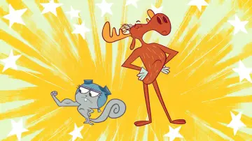 Backdrop for the TV series "The Adventures of Rocky and Bullwinkle" #1446845