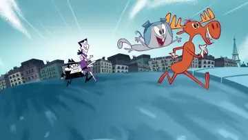 Backdrop for the TV series "The Adventures of Rocky and Bullwinkle" #1446847