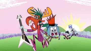 Backdrop for the TV series "The Adventures of Rocky and Bullwinkle" #1446848
