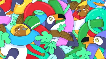Backdrop for the TV series "Tuca & Bertie" #1593783