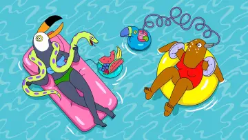 Backdrop for the TV series "Tuca & Bertie" #1593793