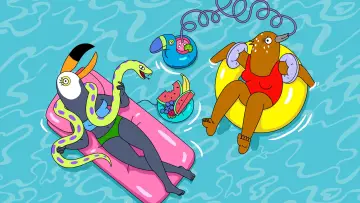 Backdrop for the TV series "Tuca & Bertie" #1593795