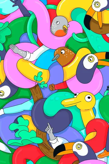 Poster for the TV series "Tuca & Bertie" #1593804