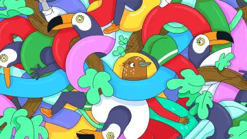 Backdrop for the TV series "Tuca & Bertie" #1845360
