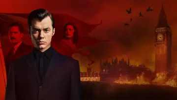 Backdrop for the TV series "Pennyworth: The Origin of Batman