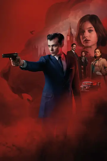 Poster for the TV series "Pennyworth: The Origin of Batman