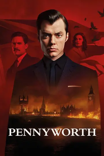 Poster for the TV series "Pennyworth: The Origin of Batman