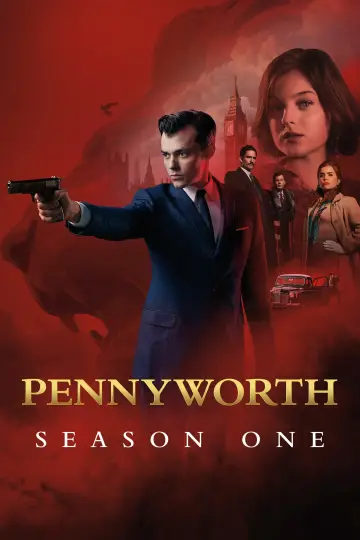 Poster for the TV series "Pennyworth: The Origin of Batman