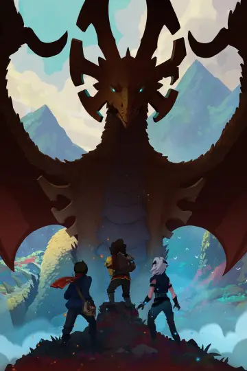 Poster for the TV series "The Dragon Prince" #1379068