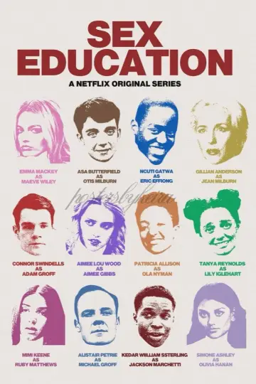 Poster for the TV series "Sex Education" #1279267
