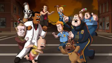 Backdrop к сериалу "Paradise PD" #1418081