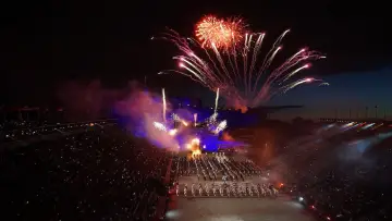 Backdrop for the TV series "The Royal Edinburgh Military Tattoo" #1534941