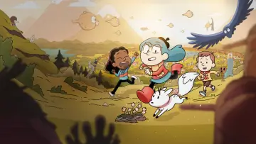 Backdrop for the TV series "Hilda" #1455660