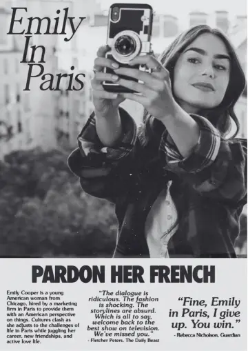 Poster к сериалу "Emily in Paris" #1332818