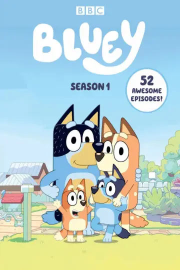 Poster for the TV series "Bluey" #1614234