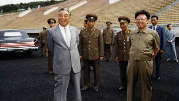 Backdrop for the TV series "The Dictator