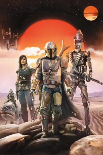 Poster к сериалу "The Mandalorian" #1281895