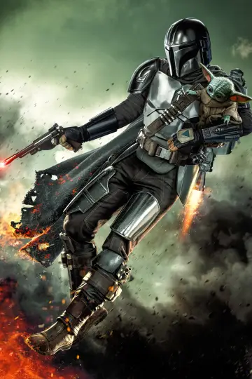 Poster к сериалу "The Mandalorian" #1281903