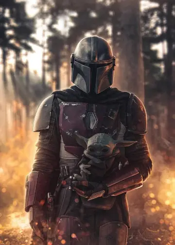 Poster к сериалу "The Mandalorian" #1282040