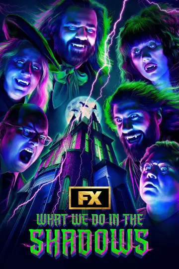 Poster к сериалу "What We Do in the Shadows" #1321488
