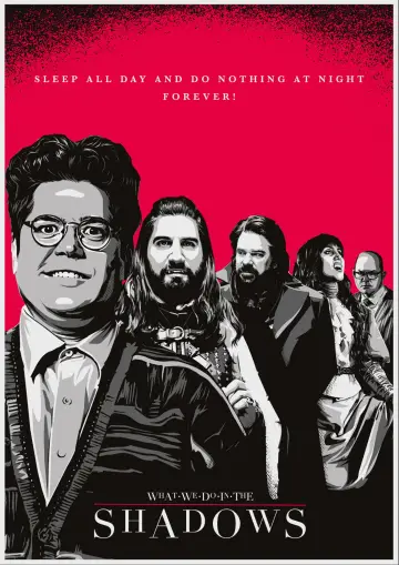 Poster к сериалу "What We Do in the Shadows" #1321491