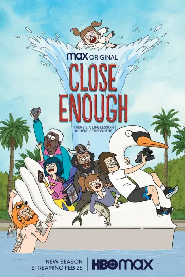 Poster for the TV series "Close Enough" #1387717
