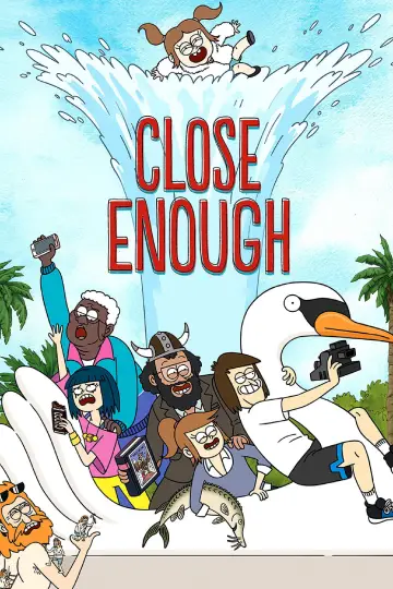 Poster for the TV series "Close Enough" #1387723