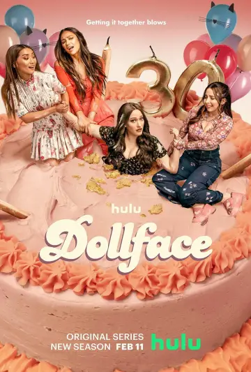 Poster for the TV series "Dollface" #1327035