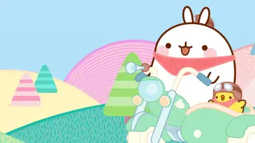 Backdrop for the TV series "Molang" #1362069