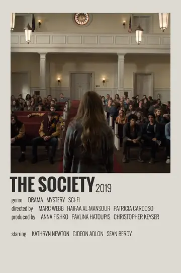 Poster for the TV series "The Society" #1463475