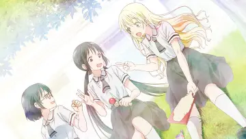 Backdrop for the TV series "Asobi Asobase - workshop of fun -" #1444969