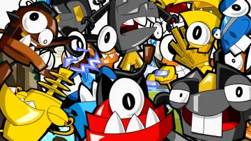 Backdrop for the TV series "Mixels" #1751294